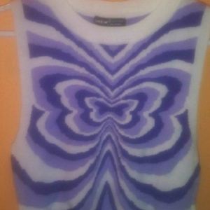 Shein women's large graphic pattern sweater vest